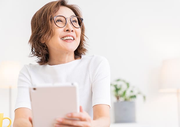 入れ歯であなたの毎日に、自然な笑顔を